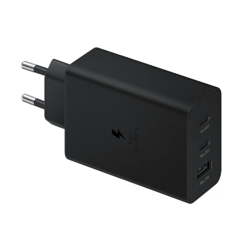 СЗУ Samsung EP-T6530NBEGRU 2Type-C+USB A 65W Black фото 