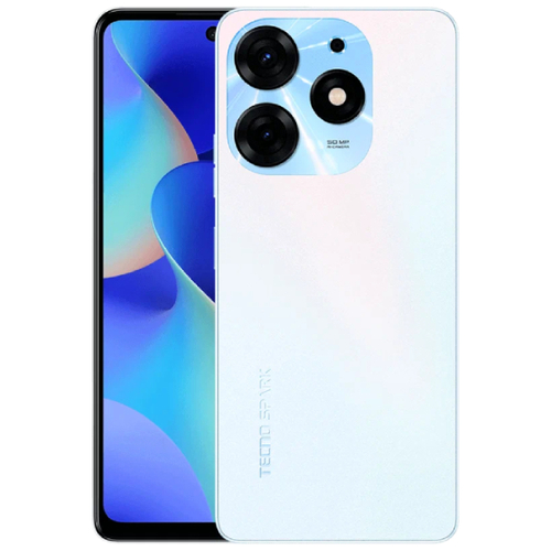 Телефон Tecno Spark 10 Pro 128Gb Ram 8Gb KI7 Pearl White фото 