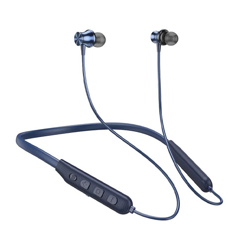 Bluetooth стереогарнитура Hoco ES64 Sport Wireless Earphones Dark Blue фото 